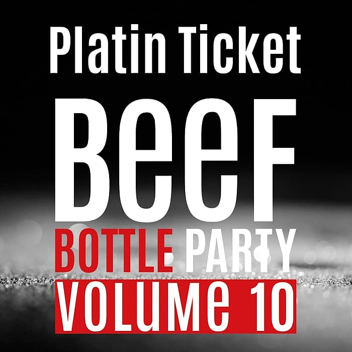Beef Bottle Party Platin Ticket für 4 Personen